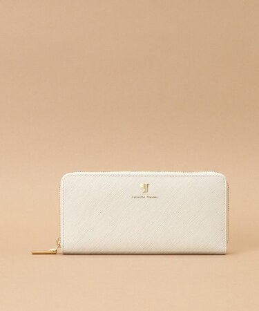 Pomme d'espoir ポムディスポワール バイカラーラウンドジップ長財布