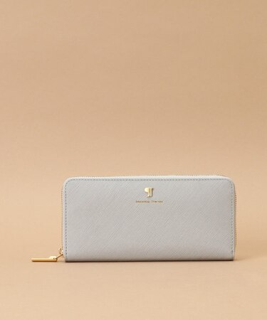 Pomme d'espoir ポムディスポワール バイカラーラウンドジップ長財布