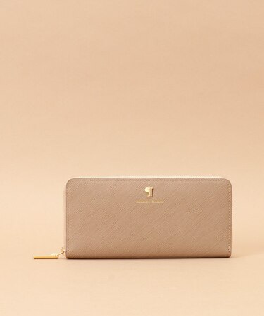 Pomme d'espoir ポムディスポワール バイカラーラウンドジップ長財布