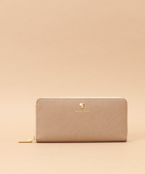 Pomme d'espoir ポムディスポワール バイカラーラウンドジップ長財布