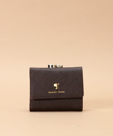 Pomme d'espoir ポムディスポワール バイカラー三つ折り口金財布