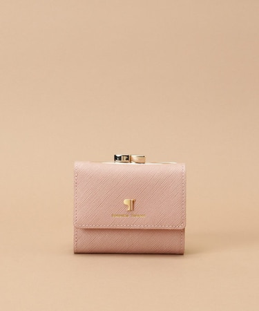 Pomme d'espoir ポムディスポワール バイカラー三つ折り口金財布