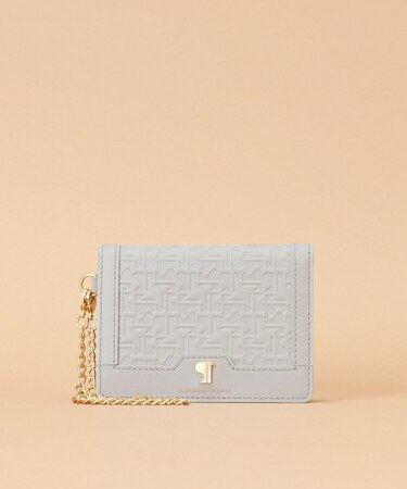 Pomme d'espoir ポムディスポワール 型押しパスケース