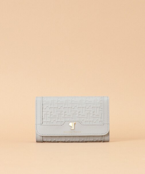 Pomme d'espoir ポムディスポワール 型押しキーケース