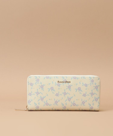 オリジナルフラワー柄 長財布