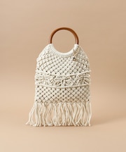 ウッドサークル ハンドルバッグ