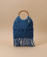 ウッドサークル ハンドルバッグ