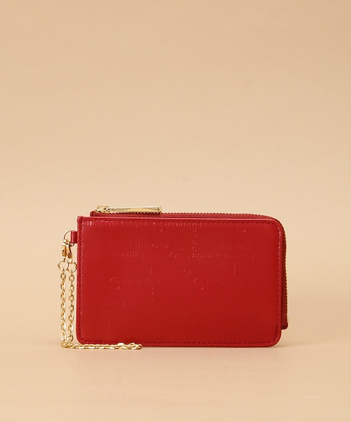 クロスロゴ型押しデザイン フラグメントケース