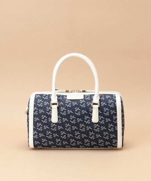 Denim ST Jacquard ボストンバッグ