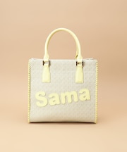 ST Jacquard サマタバスクエアトートバッグ