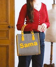 ST Jacquard サマタバスクエアトートバッグ
