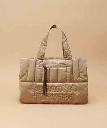 キルティングナイロントートバッグ