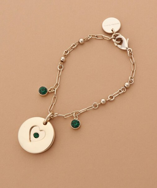 バースデーストーンカラービジューチャーム(5月)