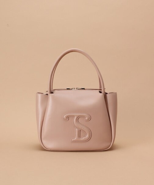 スムースレザー ハンドバッグ