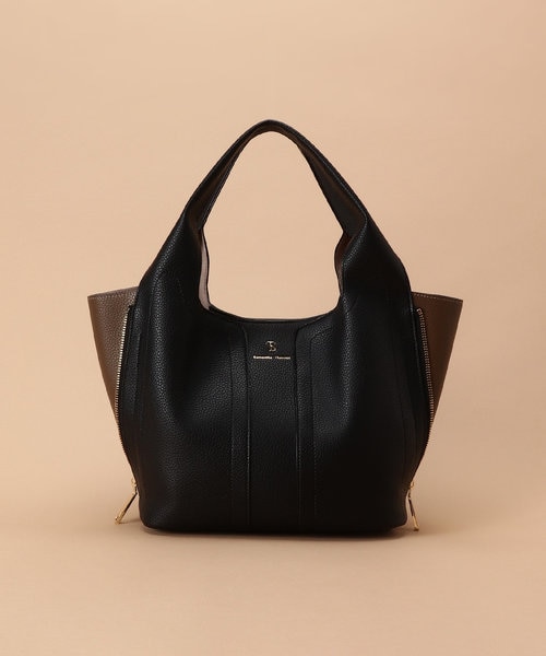 サマンサタバサ バッグ サイドファスナー トートバッグ 小サイズ｜サマンサタバサの通販