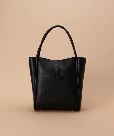 マットアイコン レザーハンドバッグ 大サイズ