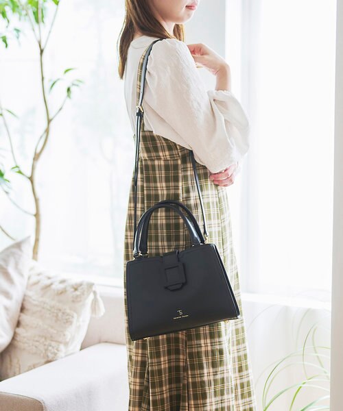 pierre carbdin ハンドバッグ ベルトデザイン レザー 1437 pierre carbdin ハンドバッグ ベルトデザイン レザー 1437