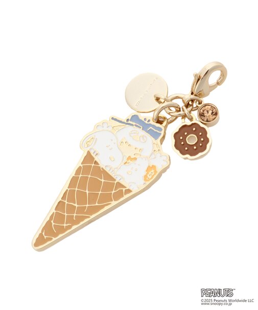 「スヌーピー」コレクション チャーム（アイスクリーム）