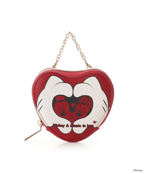 ドナルドダック」&「デイジーダック」コレクション ハートポーチ