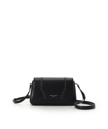 スタッズレザーショルダーバッグ