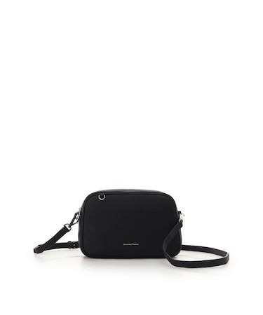 シンプルデザインソフトレザー ショルダーバッグ