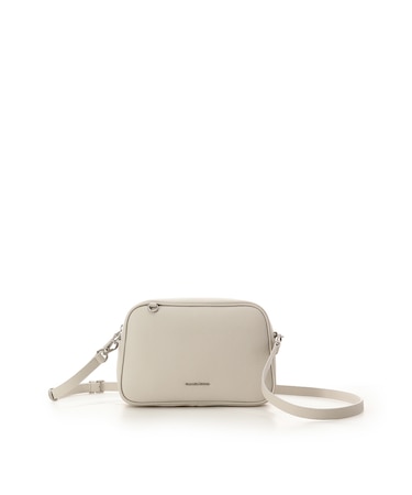 シンプルデザインソフトレザー ショルダーバッグ