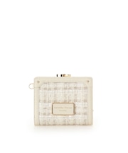 [Holiday Collection]ファンシーツイード口金折財布