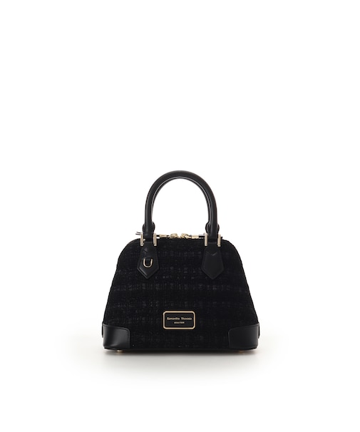 [Holiday Collection]ファンシーツイード ハンドバッグ