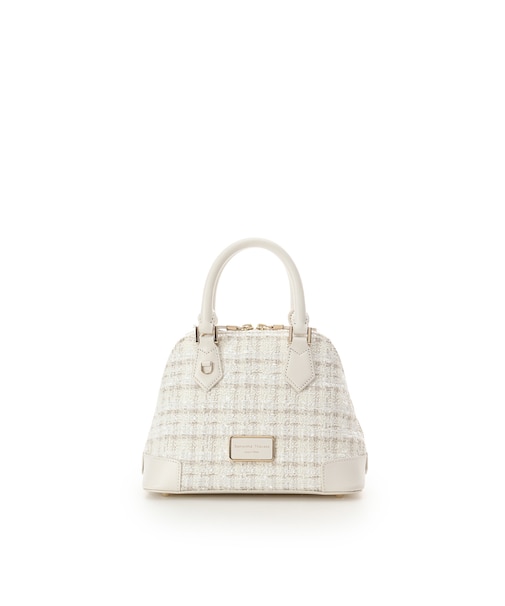 [Holiday Collection]ファンシーツイード ハンドバッグ