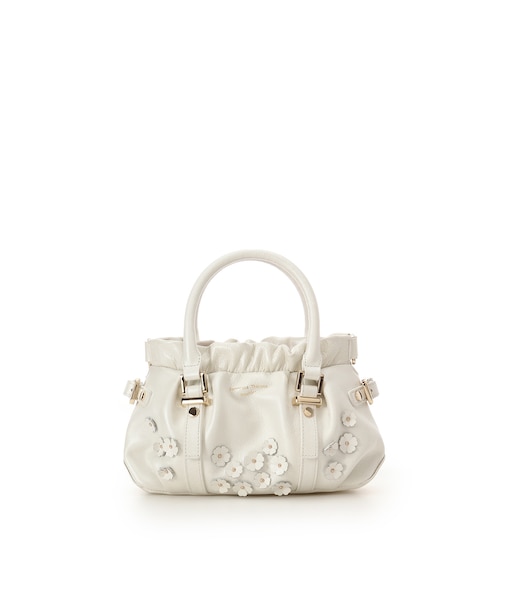 [Holiday Collection]フラワーデザイン サマンサ ルプリュ・ミニョン ハンドバッグ ミニサイズ