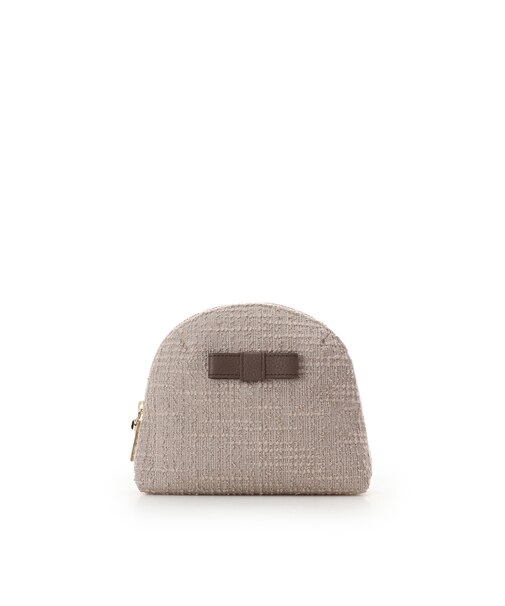 ループツイードデザイン エムシュシュⅢ ポーチ