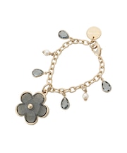 クリアラメフラワーバッグチャーム