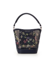 フラワーモチーフチュール ワンハンドルバッグ