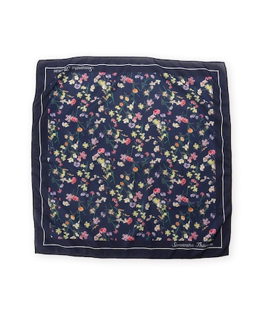 フラワーモチーフ スカーフ