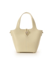 オリジナルフラワーモチーフ金具 ハンドバッグ