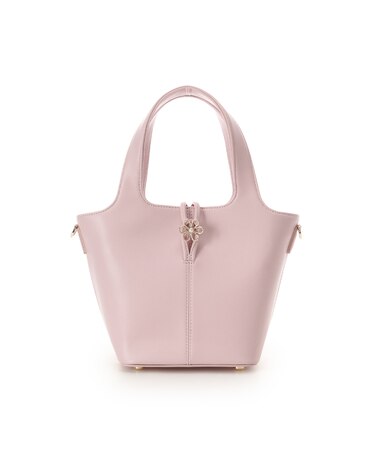 オリジナルフラワーモチーフ金具 ハンドバッグ