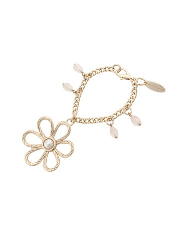 アクセントフラワーモチーフ バッグチャーム