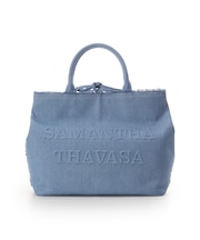 リングムラ糸デニムバッグ