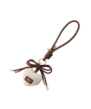 ハートモチーフリボンバッグチャーム