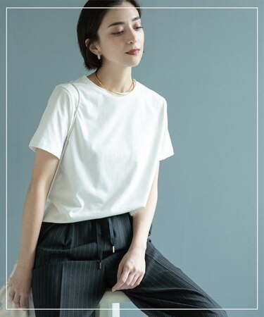 ベーシックTシャツ【接触冷感/UVケア/汗染み防止】