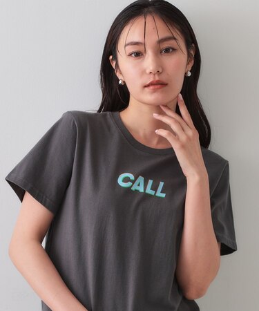カラーロゴTシャツ【洗濯機洗い可】