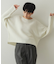 リラクシードルマンスリーブニット【洗濯機洗い可】