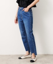 ≪Lee別注≫ステップヘムテーパードデニムパンツ
