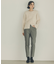《SS-LLsize》着丈が選べる！裏起毛ストレッチスティックパンツ【蓄熱素材/洗濯機洗い可】