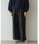 《Oggi掲載》シャイニータックワイドパンツ【洗濯機洗い可】