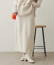 ミドルゲージナロースカート/セットアップ対応【洗濯機洗い可】