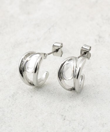 メタル×カラーピアス