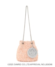 【リトルツインスターズコラボ】キキ＆ララ 2WAYスパンコール巾着ミニショルダーバッグ