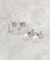 ビジュー×フェイクパールピアス