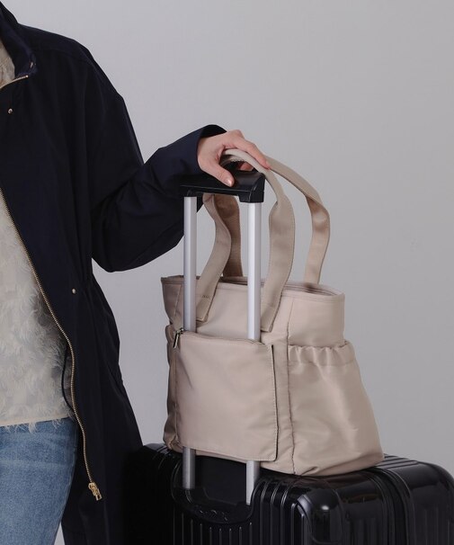 【A4サイズ対応／撥水加工】マルチポケットトートバッグ